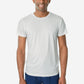 TiScrubs White Men's Mesh Short-Sleeve Underscrub Top Only Front
