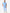 TiScrubs Stretch Men's Ceil Blue Jogger Scrub and Double-Pocket Top Tucked Full Body Front