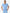 TiScrubs Men's Ceil Blue Double-Pocket Scrub Top Only Tucked Top Front