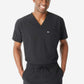 TiScrubs Men's Real Black Double-Pocket Top Only Tucked Front