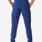 Men's 9-Pocket Scrub Pants Navy Blue Back View