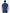 Men's Double-Pocket Scrub Top Navy Blue Untucked Back View