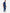 Men's Double-Pocket Scrub Top Navy Blue Untucked Side View with 9-Pocket Pants