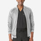 Men's Mesh Scrub Jacket Titanium Gray Front