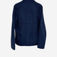 Port Authority Fleece Zippered Fleece Jacket with University of Kansas Health System Logo Navy Back View