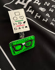 Badge Buddy Accessories Eye Chart Glasses