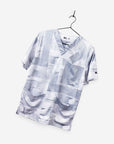 Funny Duct Tape Print Scrub Top For Men with 3 pockets stretch