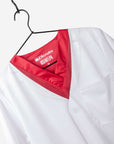 Men's Laurent-Duvernay-Tardif Scrub Top White Doctors Coat Kansas City NFL vneck scrubs