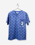 Men's Russell Wilson Scrub Top with Jersey Mesh