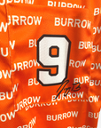 Joe Burrow Cincinnati Bengals 9 Jersey 3-Pocket Scrub Top for Men