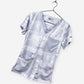 Women's Duct Tape Print Scrub top with 3 pockets and funny print