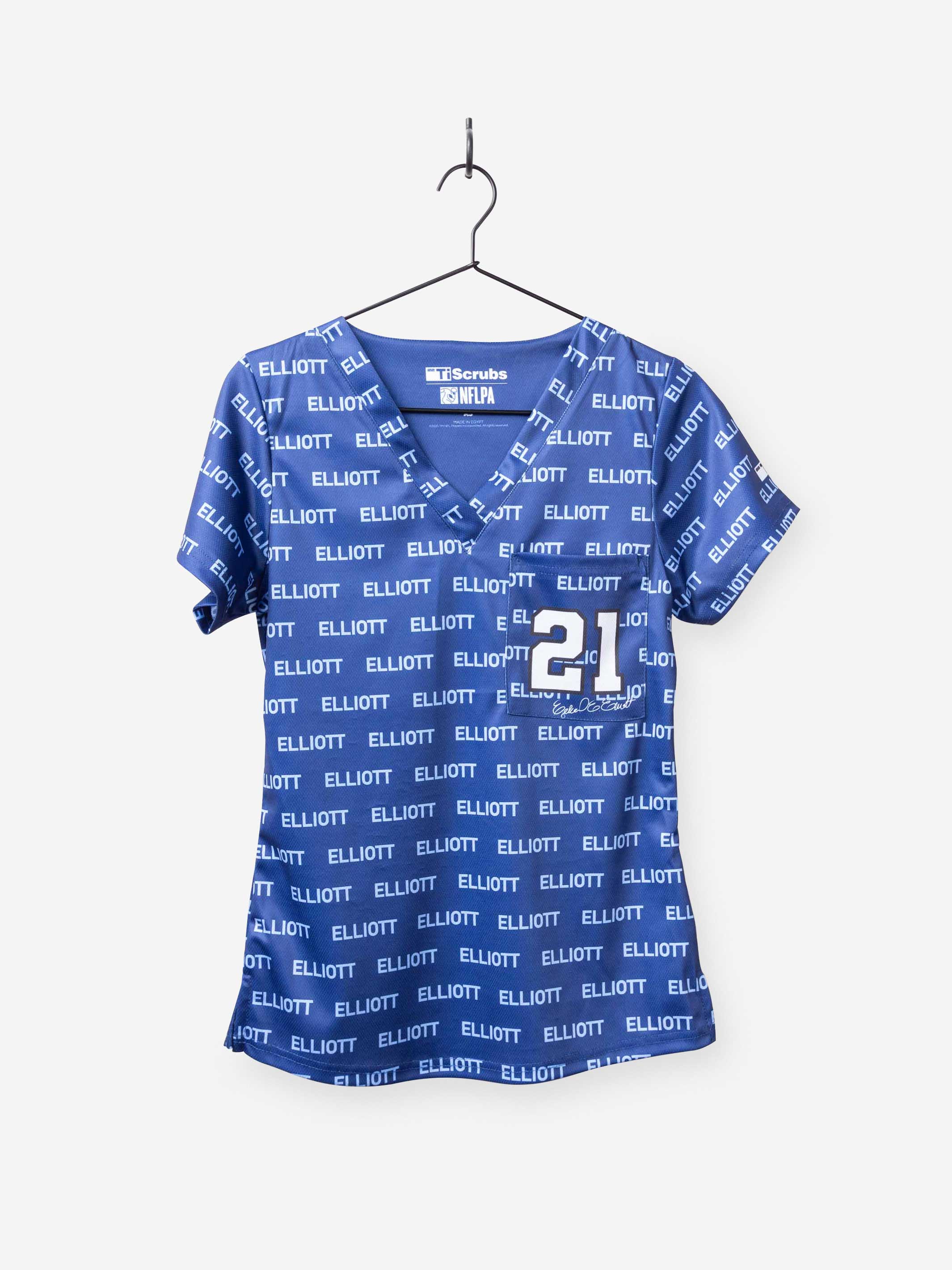 Women's George Kittle Jersey Scrub Top