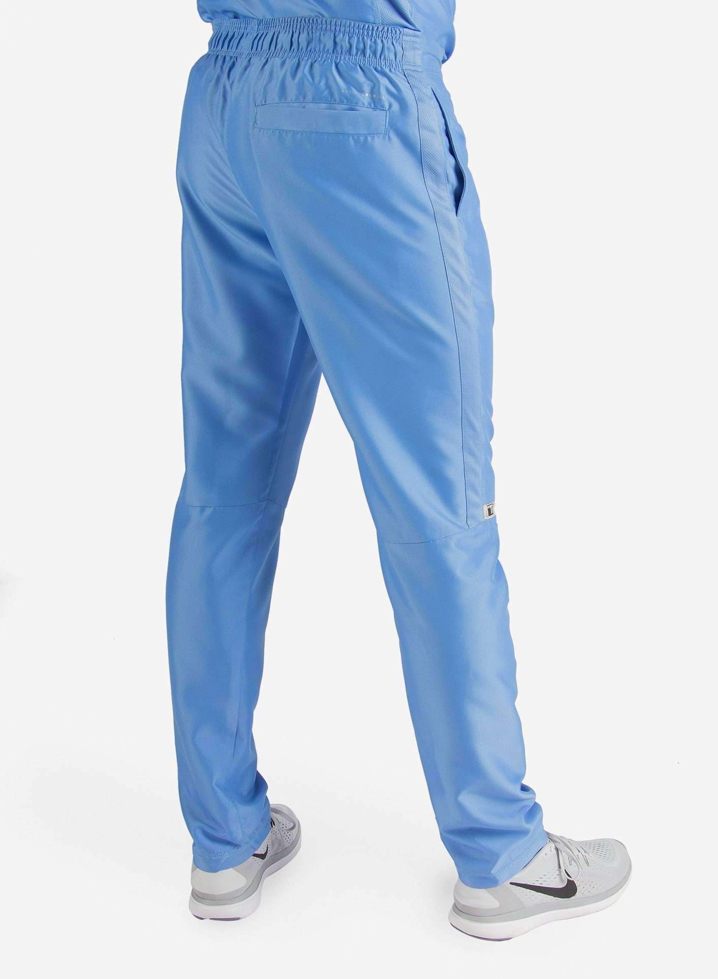 Men&#39;s Slim Fit Scrub Pants in ceil-blue