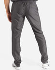 Men's Slim Fit Scrub Pants in Dark gray