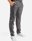 Men's Slim Fit Scrub Pants in Dark gray