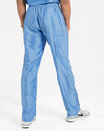 mens Elements cargo pocket relaxed fit scrub pants ceil-blue