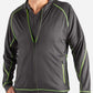 mens Elements scrub jacket dark gray