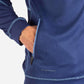 mens Elements scrub jacket navy blue pocket detail