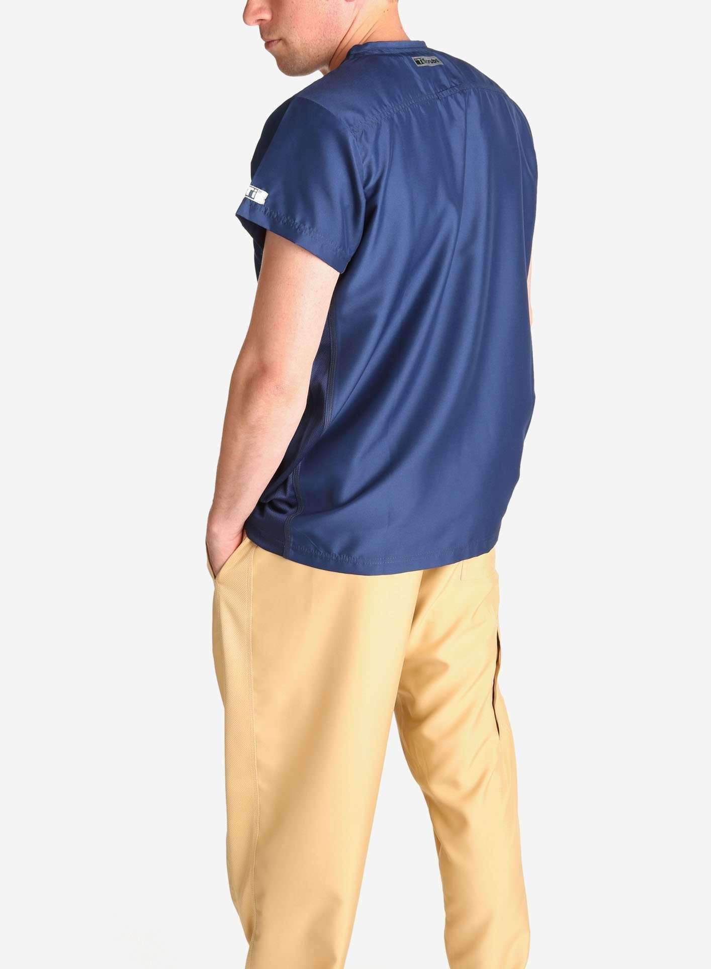 Perma Color Pima Twill Khaki Pants in Cadet Blue, Size 42 (Atwater Mod