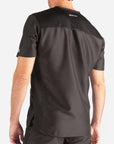 Men's 3 Pocket Scrub Top in black