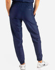 Women's Jogger Scrub Pants in navy-blue