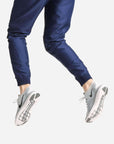 Women's Jogger Scrub Pants in Navy Ankle Cuff View