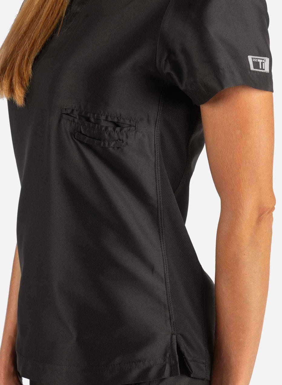 Women's Fitted Scrub Top TiScrubs