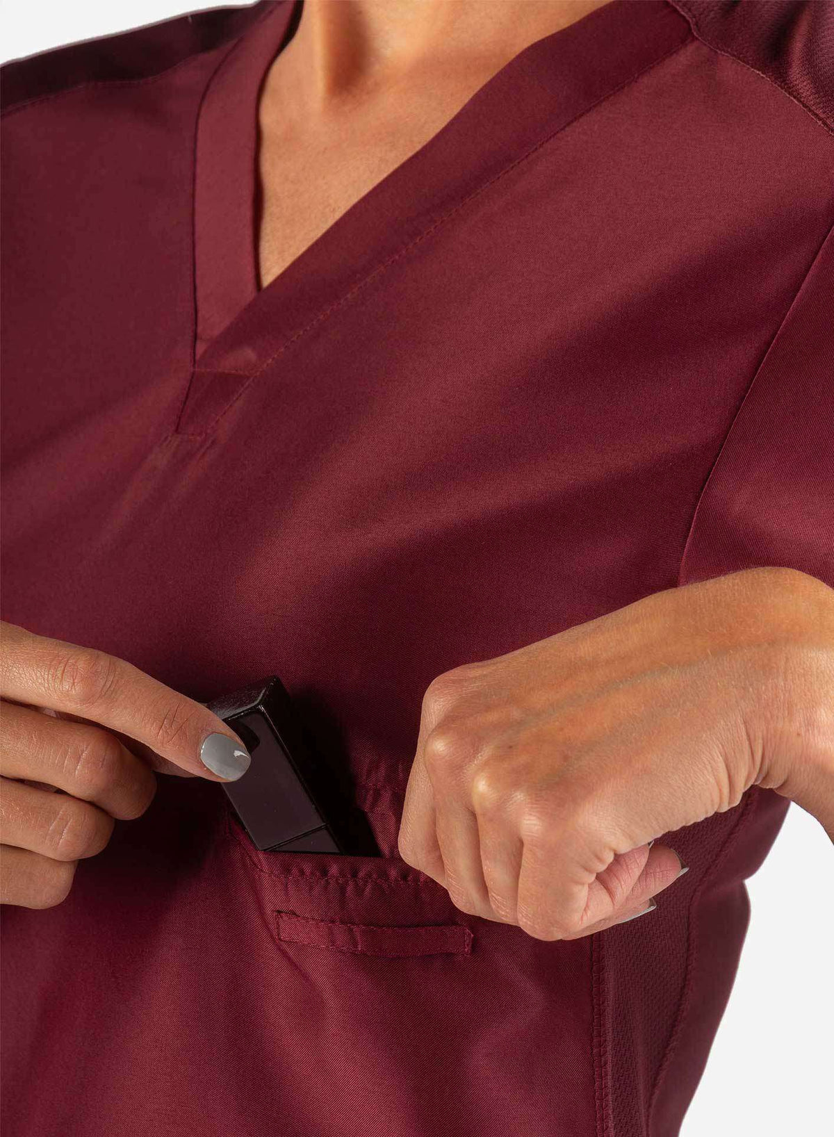 Women's Fitted Scrub Top TiScrubs