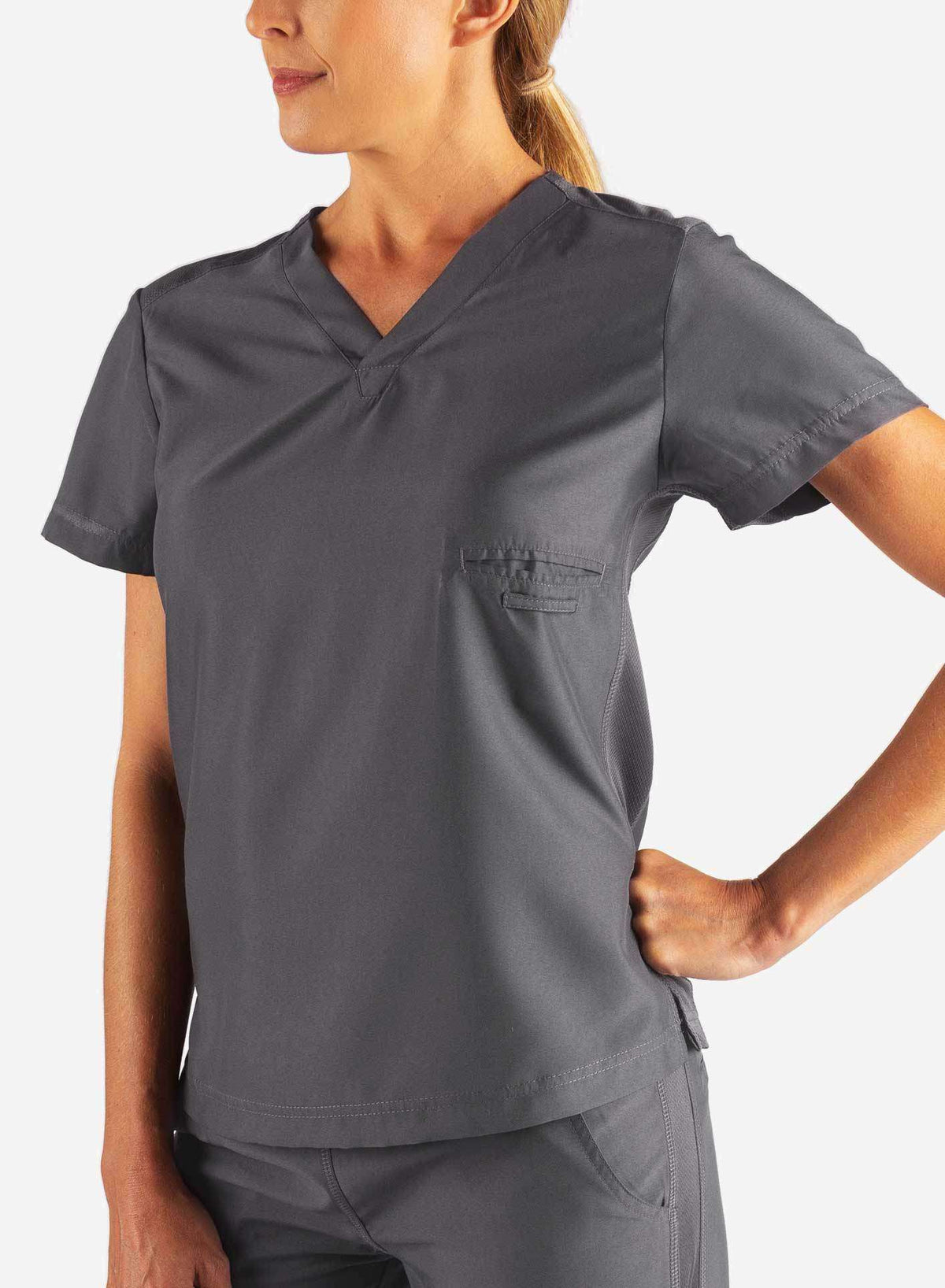 Women's Fitted Scrub Top TiScrubs