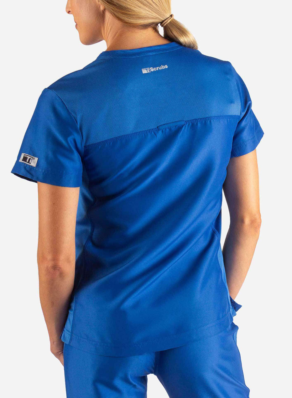 Women's Fitted Scrub Top TiScrubs
